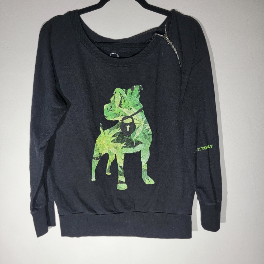 🐕YOURS TRULY 420 PIT BULL CREWNECK🐕